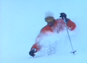 Bob Smith skiing for Dick Barrymore, 1967