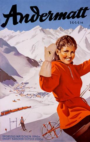 Andermatt, Switzerland Poster