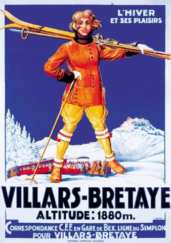 Villars-Bretaye, Switzerland Poster