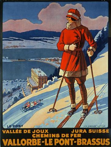 Vallorbe Le Pont Brassus, Switzerland Poster