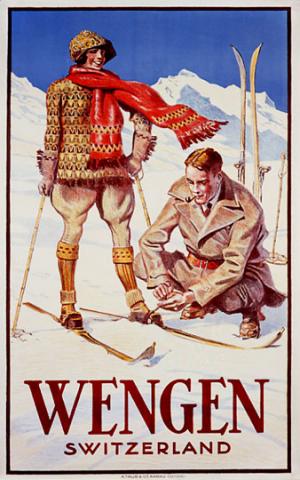 Wengen, Switzerland Poster