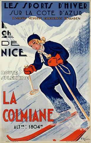 La Colmiane, France Poster