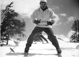 Embedded thumbnail for Learning to ski in the 10th Mountain Division