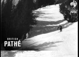 Embedded thumbnail for Christian Pravda wins downhill championship, 1954